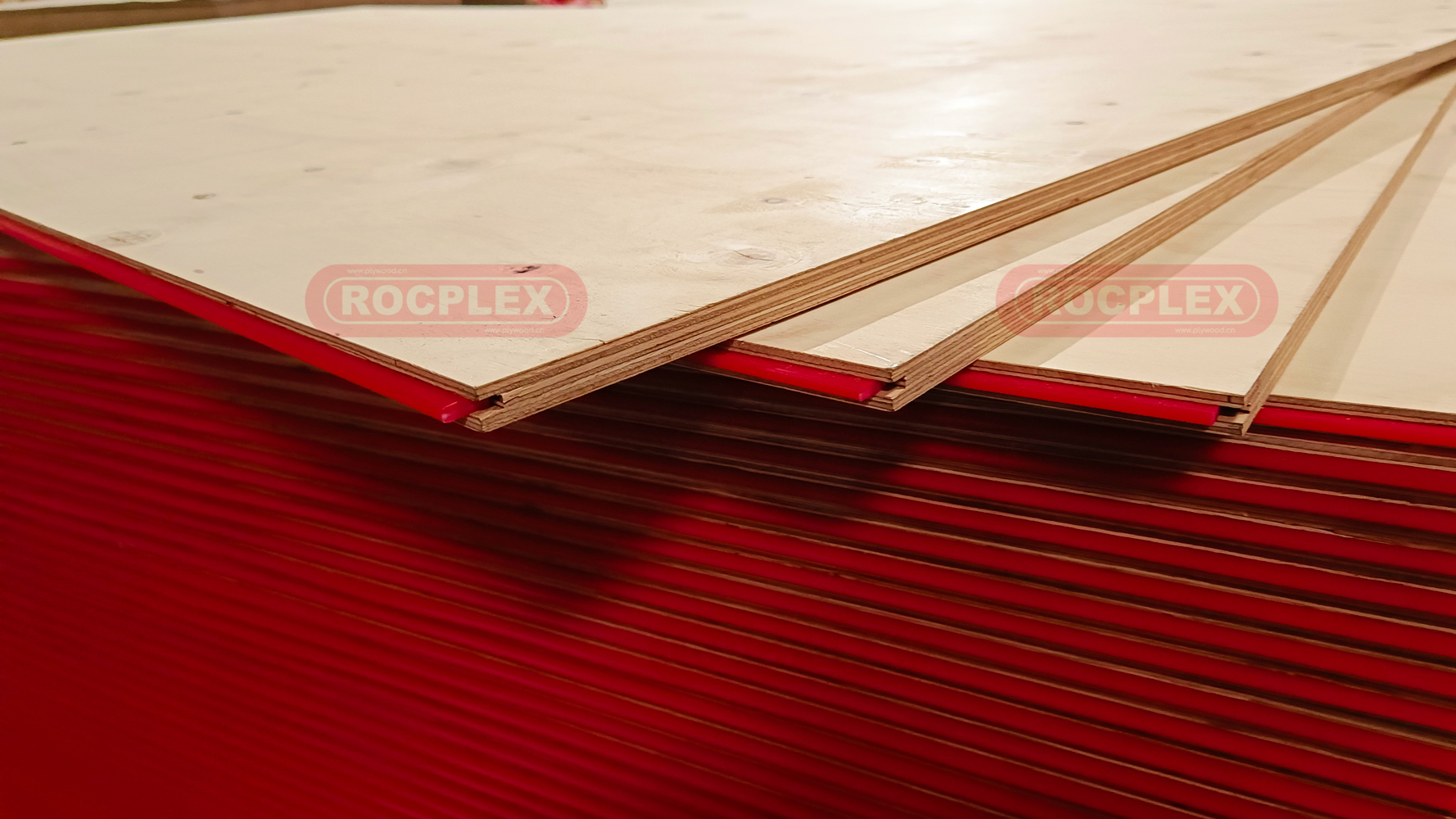 plywood ceiling