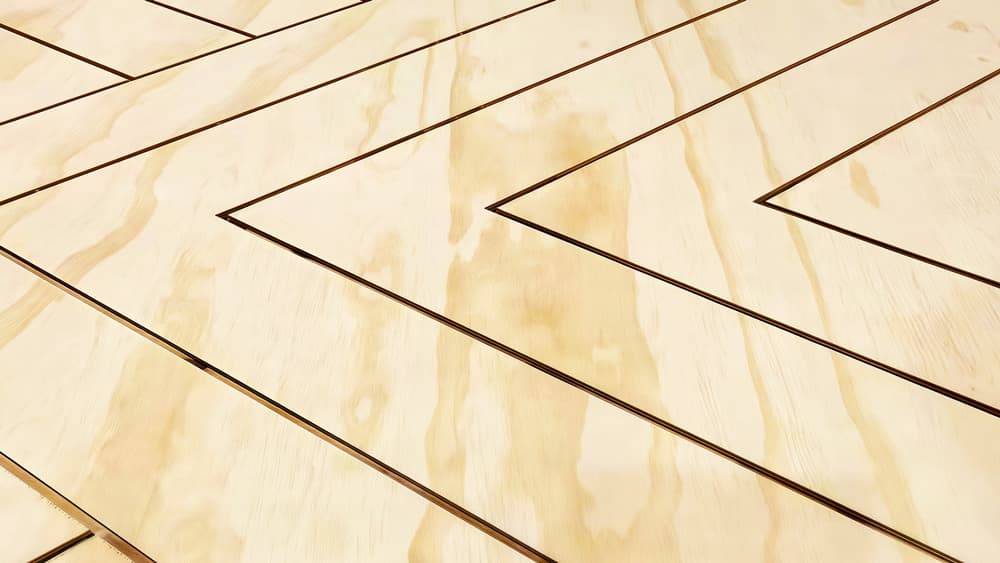 Grooved plywood wall panels Grade D Custom Grooved Panels