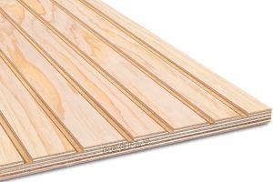 Decorative Grooved Plywood Panels