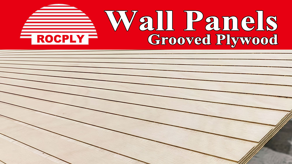 ply board wall installed with plywood wall panels