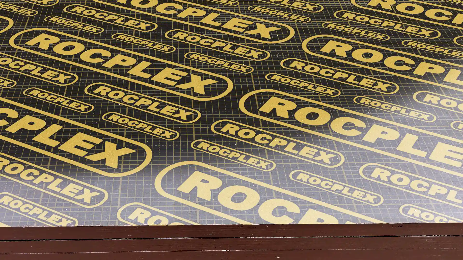 film faced plywood for concrete formwork with smooth release surface and repeat use performance