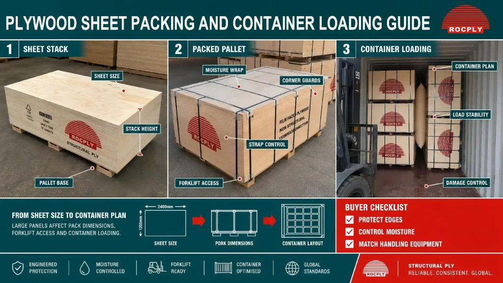 Plywood Export Packing and Container Loading Guide Plywood pallet packing and container loading guide for export buyers