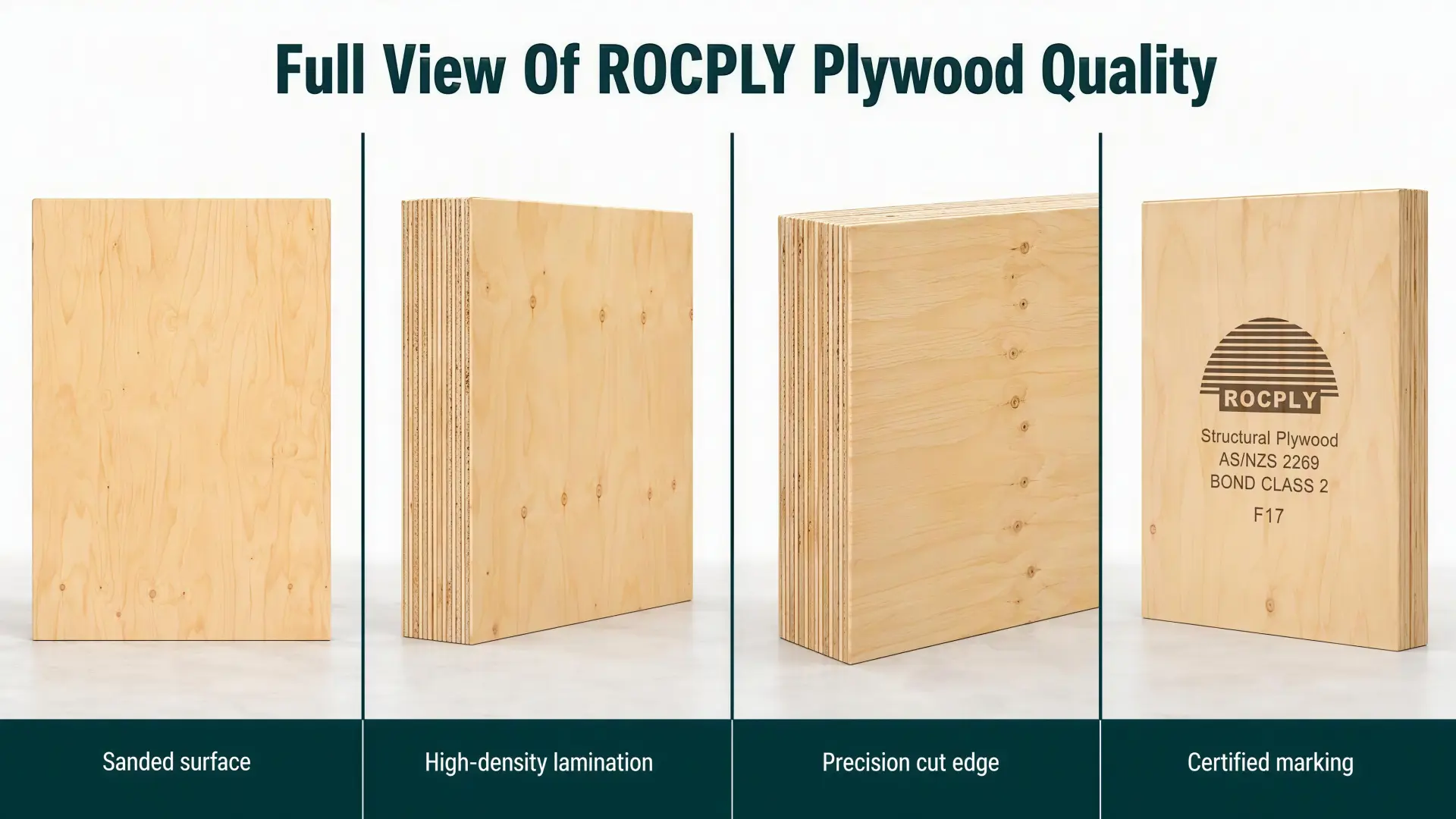 Structural Plywood vs Non Structural Plywood Marking Check Trade buyer checking structural plywood vs non structural plywood labels against the specification purchase order and delivery records